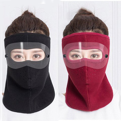 Khẩu trang ninja che kín mặt kín cổ thêm kính bảo vệ mắt chống nước bọt băn chống bụi nắng gió