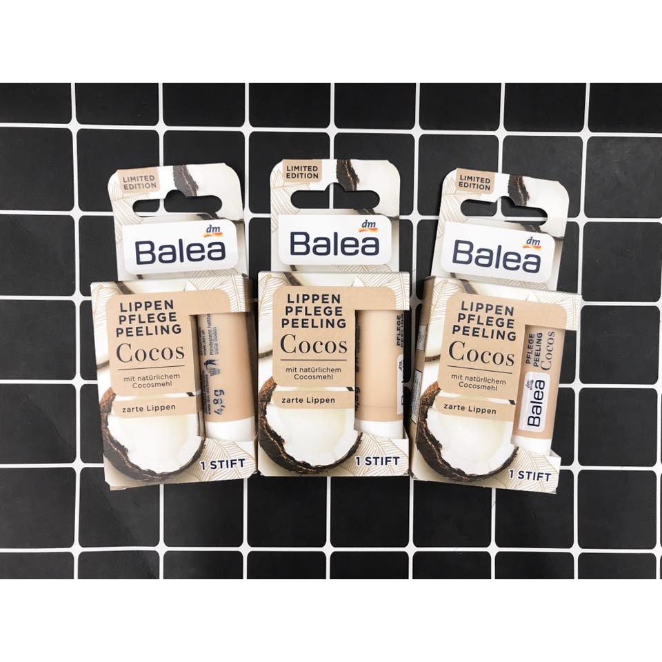 SON TẨY DA CHẾT & DƯỠNG ẨM MÔI BALEA COCOS 2 TRONG 1 | BigBuy360 - bigbuy360.vn