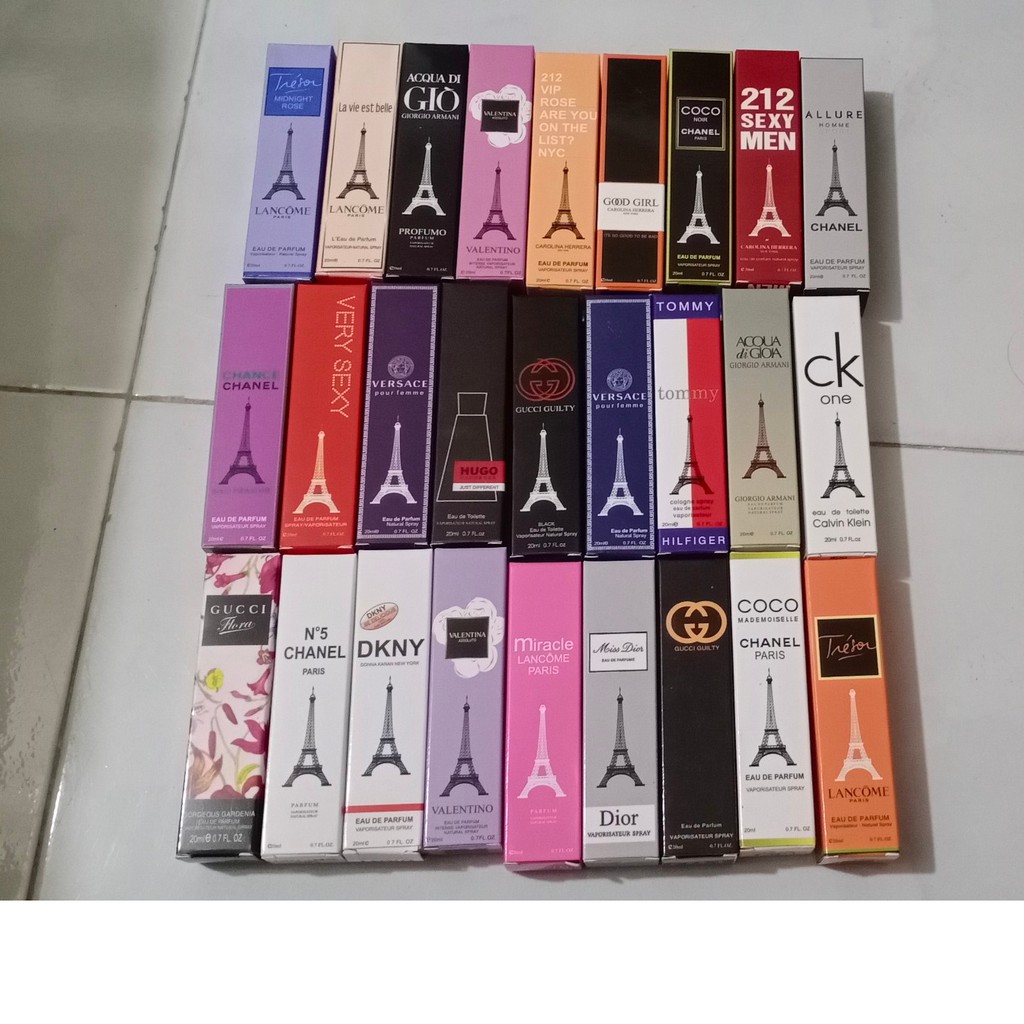 Nước hoa chiết 20ML mini giá sỉ 11k