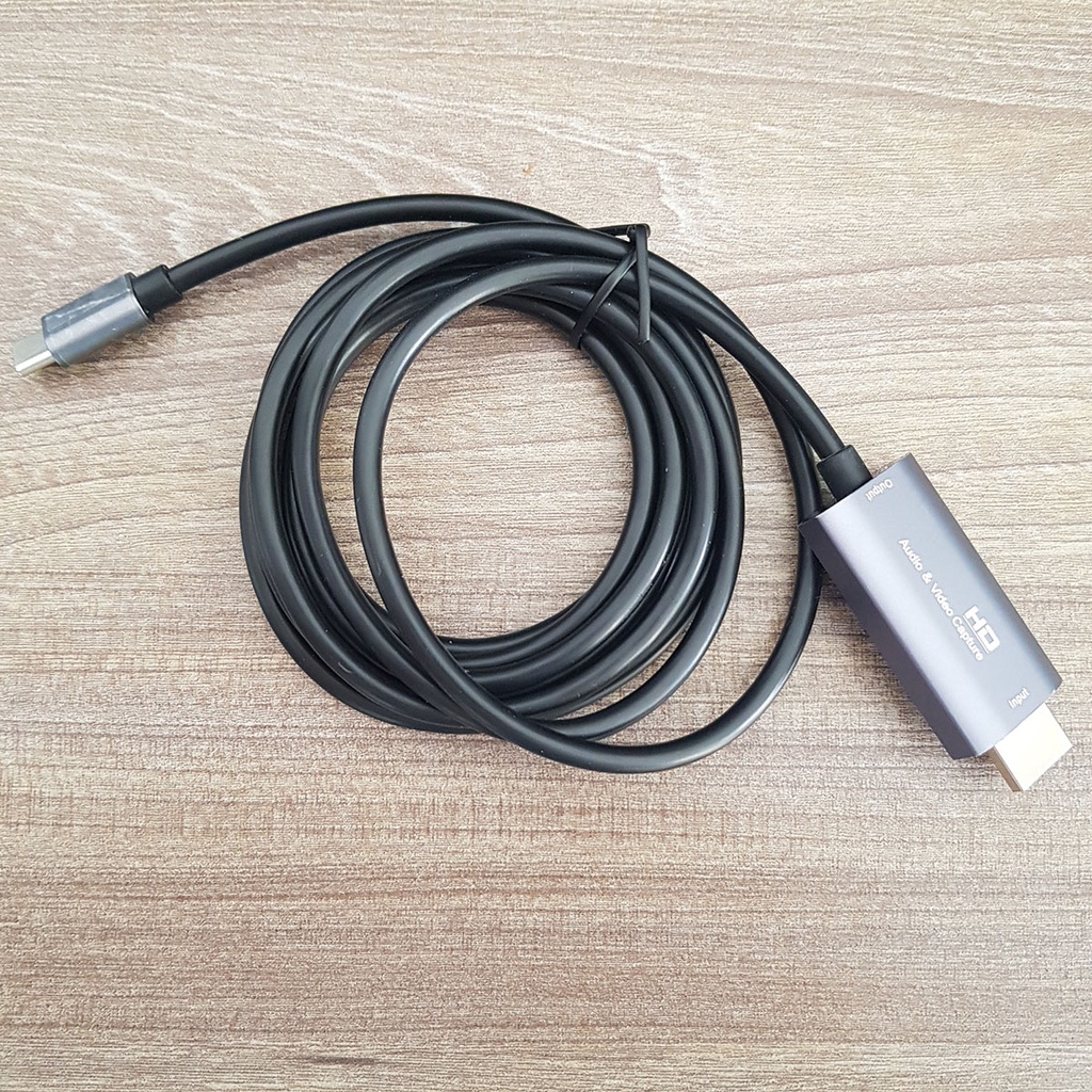 Type-c video capture cổng HDMI cho Macbook, laptop dùng livestream