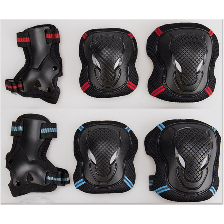 Set 6 phụ kiện bảo vệ đầu gối và khuỷu tay khi trượt ván
