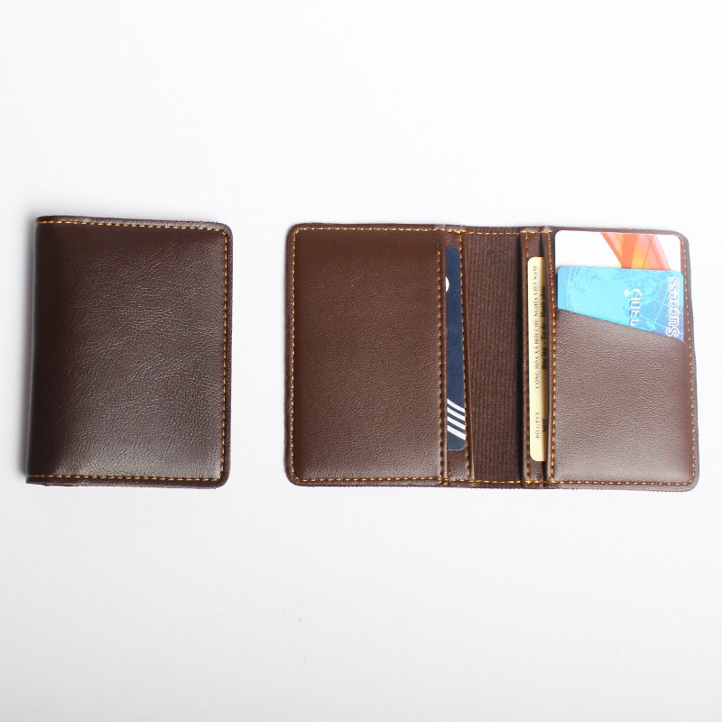 Ví bóp mini nam, ví bóp Pu để thẻ Card thời trang phong cách nhỏ gọn