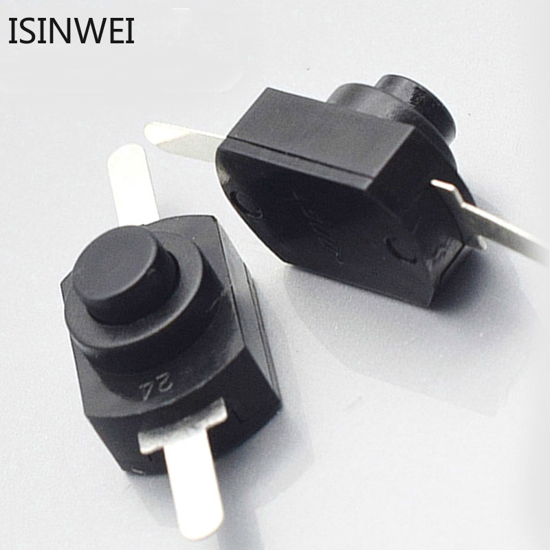 Set 10 công tắc bật/tắt 1208YD màu đen 12*8MM DC 30V 1A