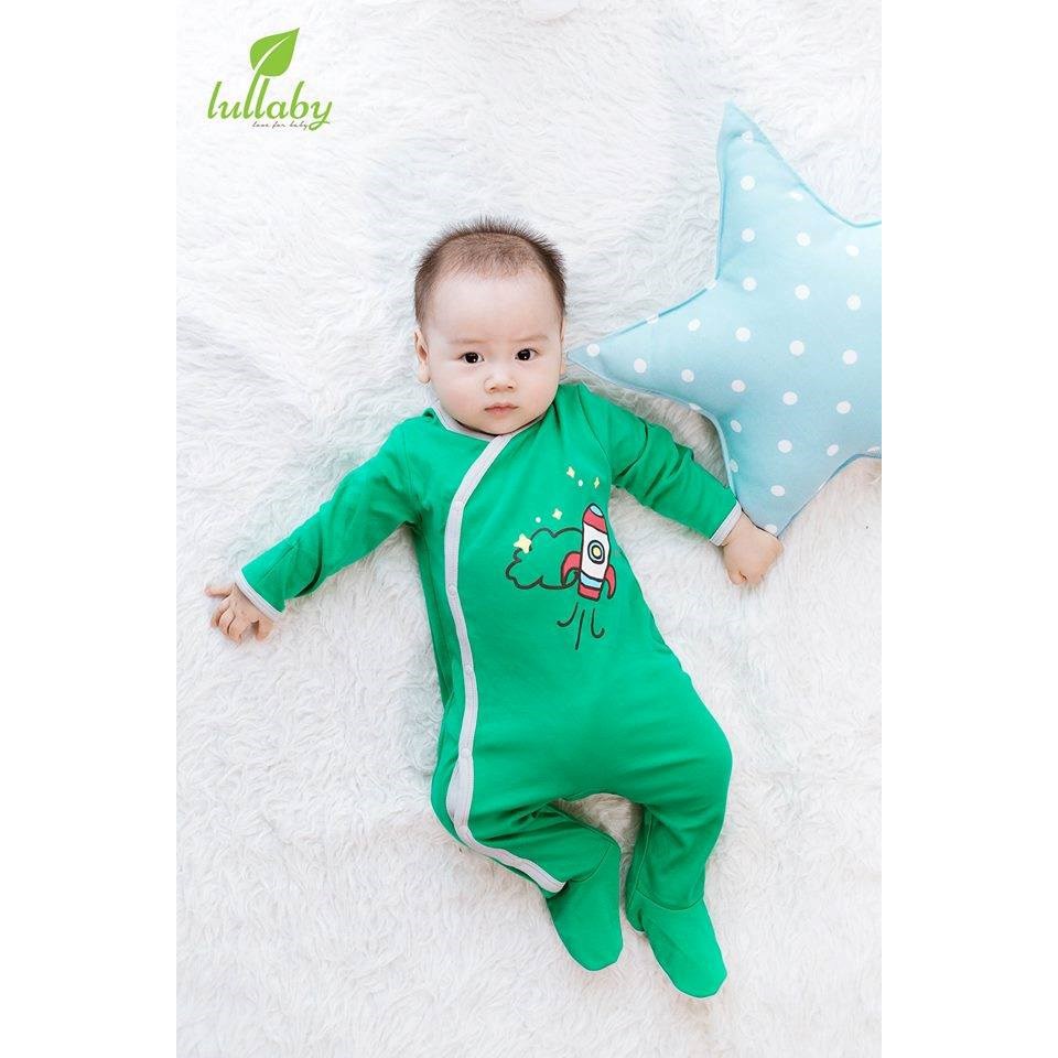 Bộ 2 sleepsuit liền tất Lullaby bé trai NH02-16
