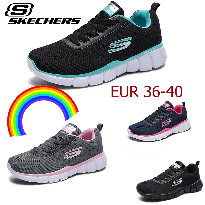 Skechers Giày Thể Thao Siêu Nhẹ Co Giãn Chống Sốc Thời Trang Cho Nữ