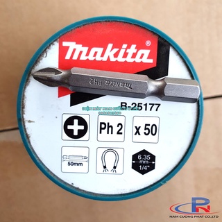 Mũi vặn vít ph2x50mm makita b-25177