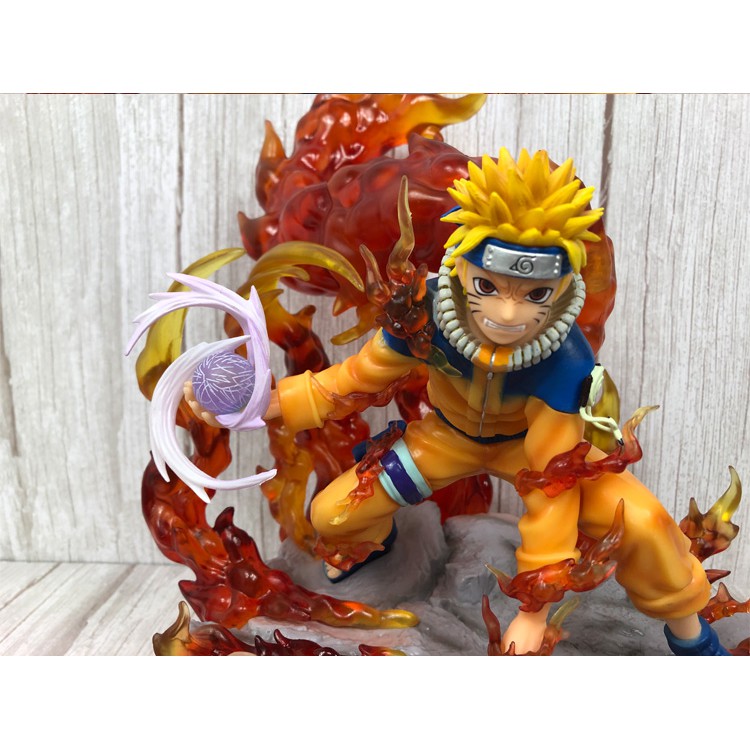 Mô hình nhân vật figure Naruto & Sasuke có led