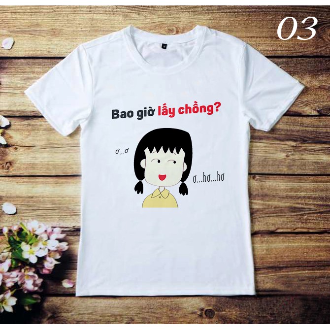 Áo Thun Nữ Tết Thoitrang24h In Hình Tết Của Mị Áo Tết Vải dày Min Không Xù Lông