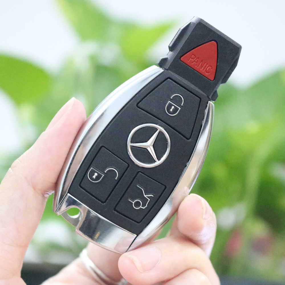 Vỏ chìa khóa Mercedes 4 nút Type 5- MER136B4