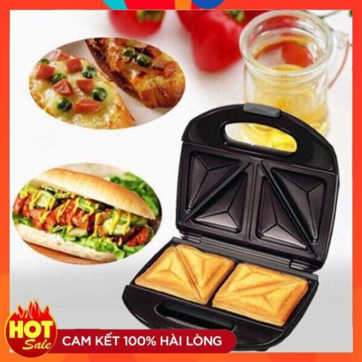 [Hàng Loại 1] Máy Nướng Bánh Sanwich Gia Đình [HÀNG CHÍNH HÃNG]