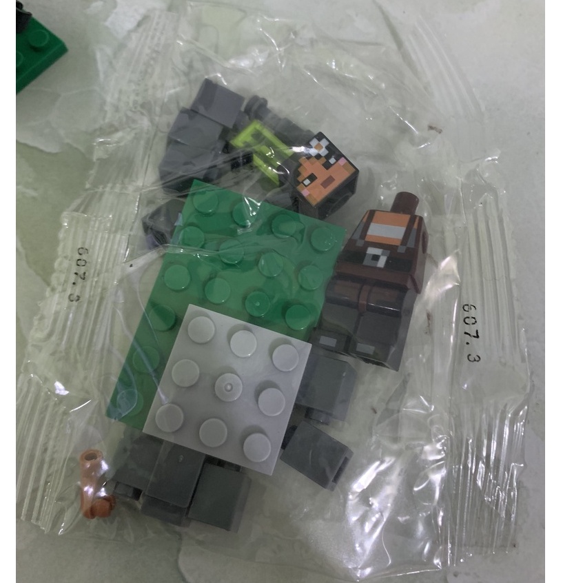 Lắp ráp nhân vật le go minecraft minifigures flower girl
