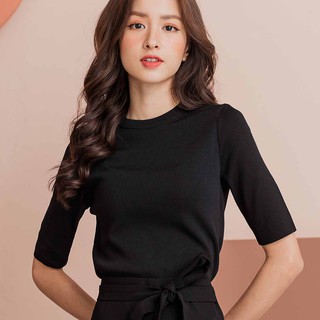 KOKA Áo len cổ tròn 56503