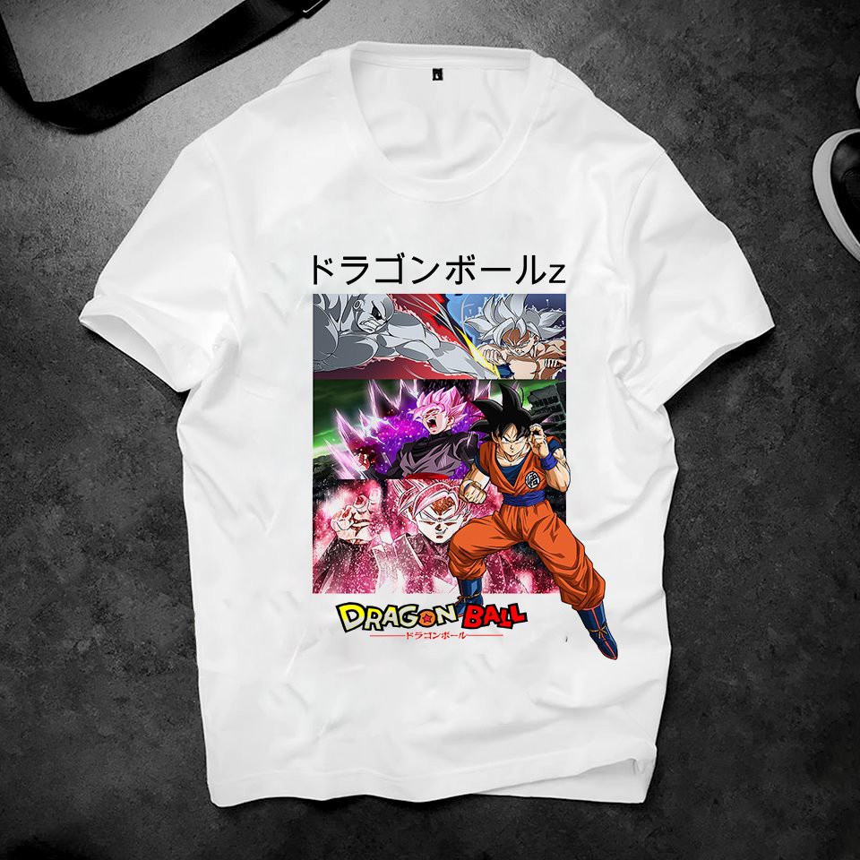 Áo thun form rộng unisex hình GoKu chất vải đẹp2019ts717