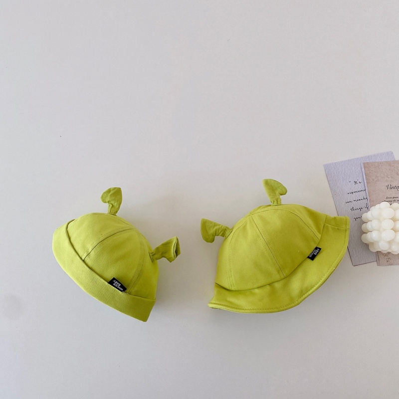Mũ Bucket Họa Tiết Hoạt Hình Phong Cách Hàn Quốc Xinh Xắn Dành Cho Bé