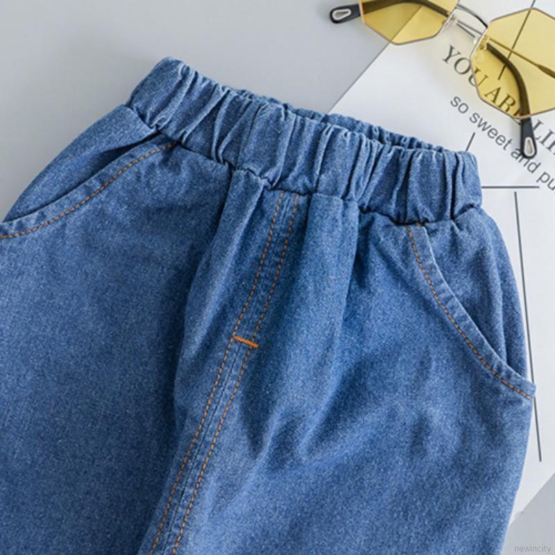 Set áo thun + quần jeans thời trang dành cho bé