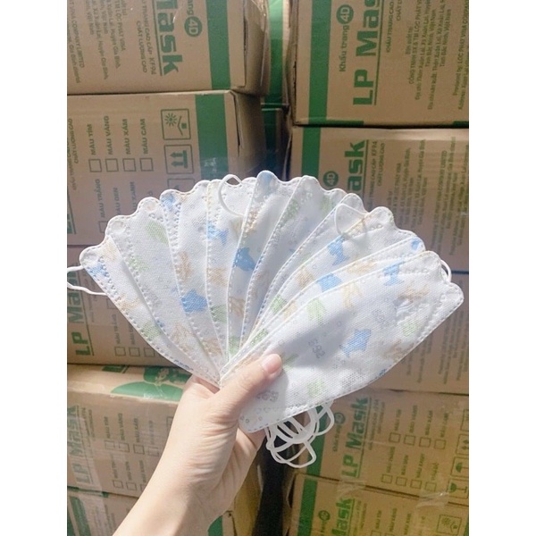 SET 10 chiếc khẩu trang kf94 trẻ em