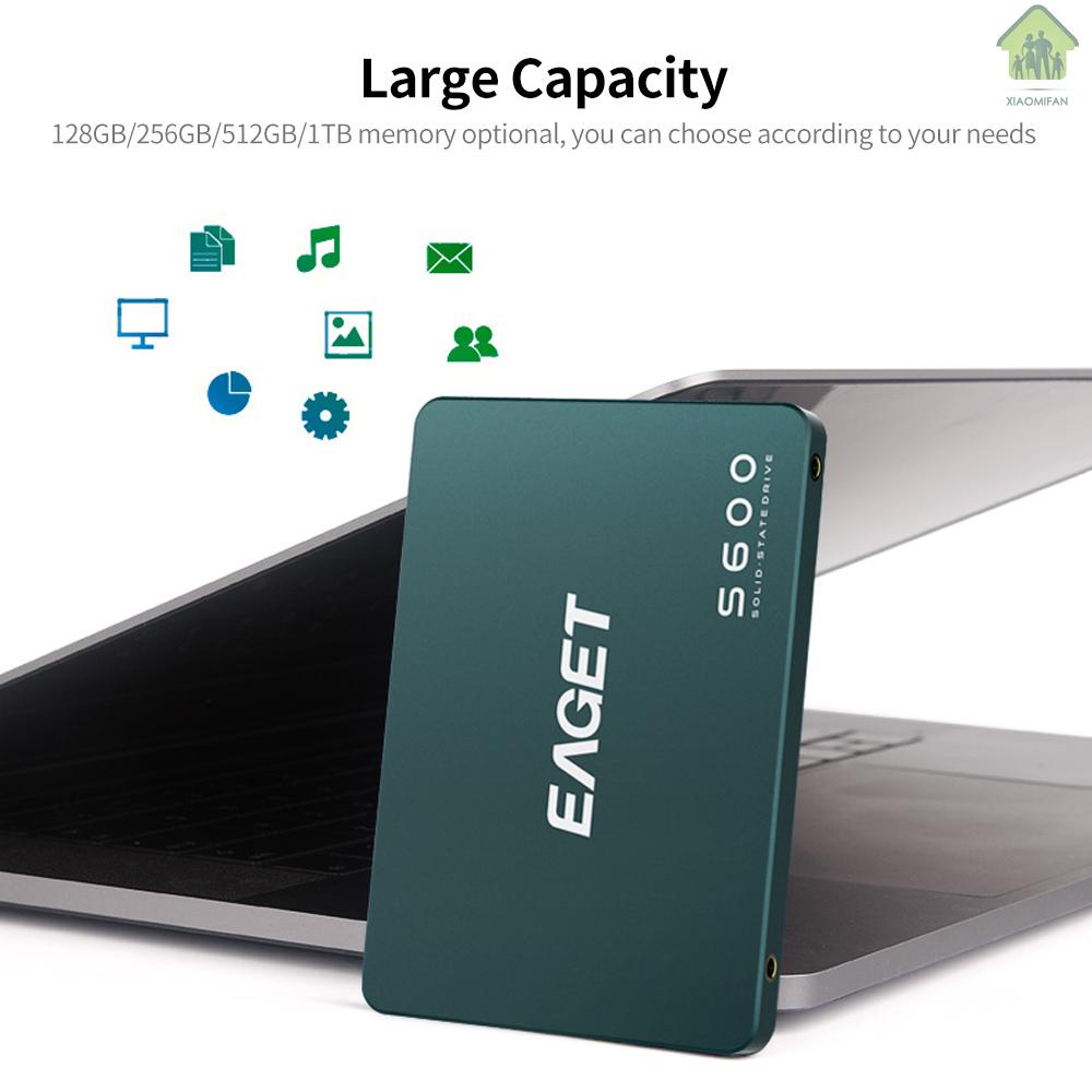 Ổ Cứng Ssd Xm Eaget S600 2.5 Inch Sata 3.0 256gb Tốc Độ Cao | BigBuy360 - bigbuy360.vn