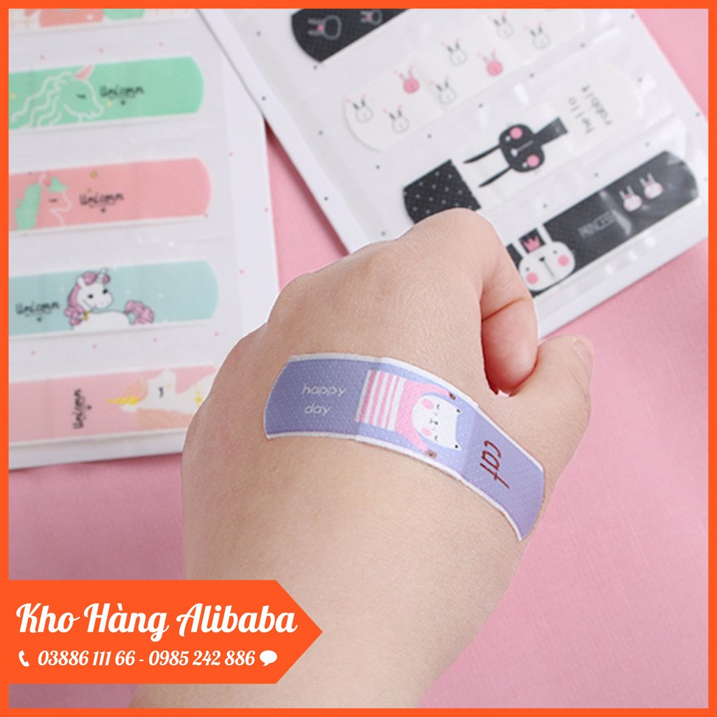 SET 4 Băng Gâu Dán Vết Thương Nhiều Hình Cute