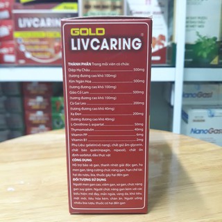Bổ gan Livcaring gold