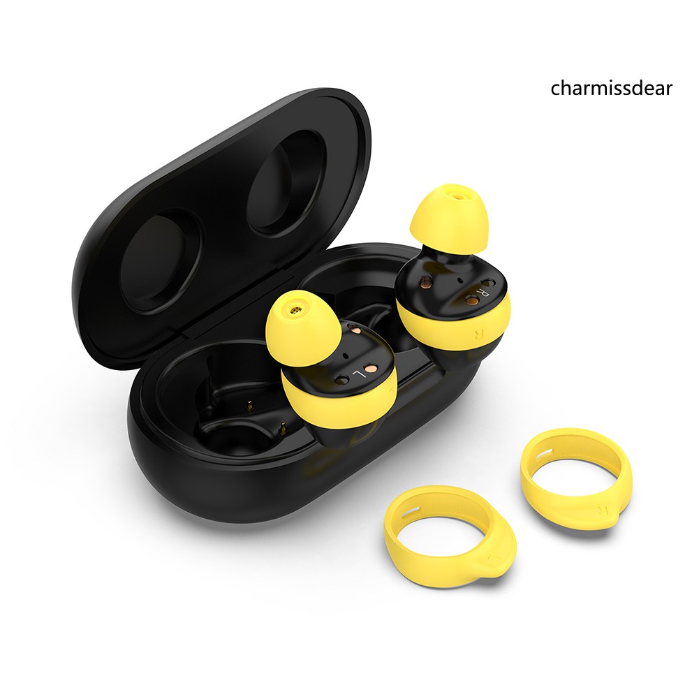 Bộ 2 cặp nút bọc tai nghe bluetooth bằng silicon bảo vệ cho Samsung Galaxy Buds