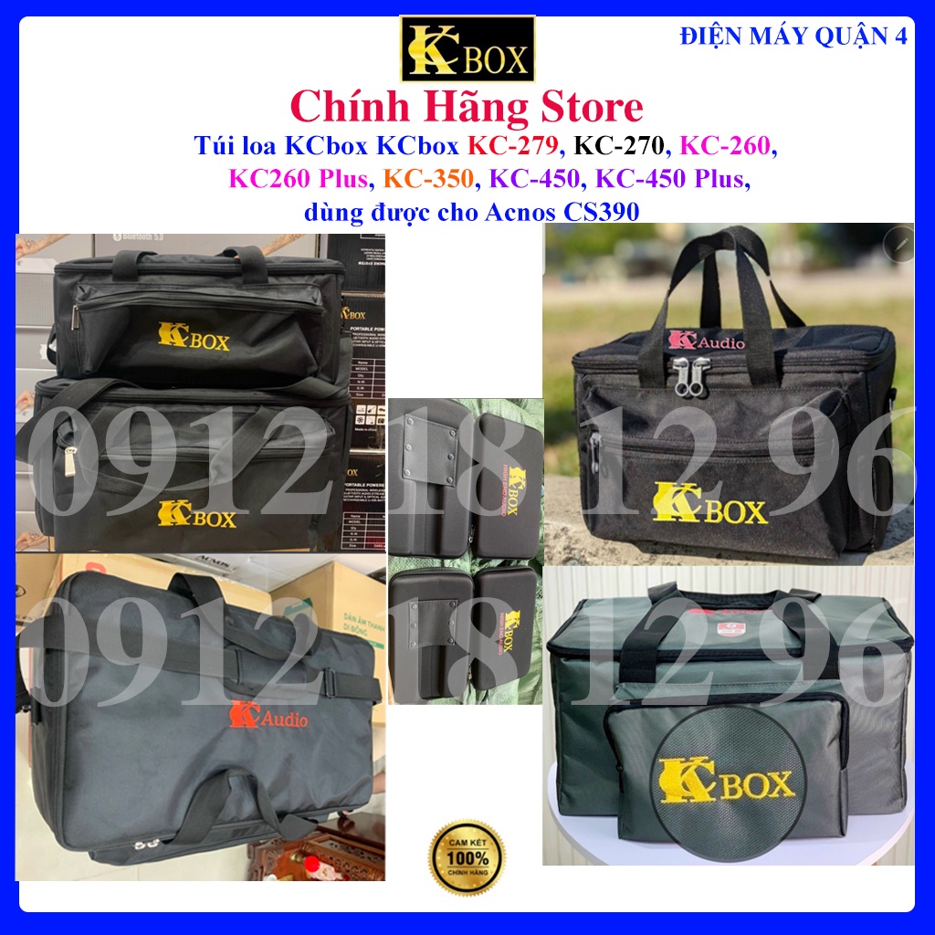 Túi loa KCbox, KCbox KC-279, KC-270, KC-260, KC260 Plus, dùng được cho Acnos CS390