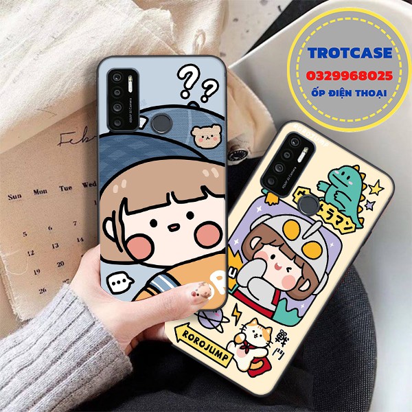 Ốp lưng dẻo trong Vsmart Joy4/Live 4/Star 4/Joy1/Joy1 Plus/joy 2 plus/Joy3 - in hình họa tiết dễ thương cute
