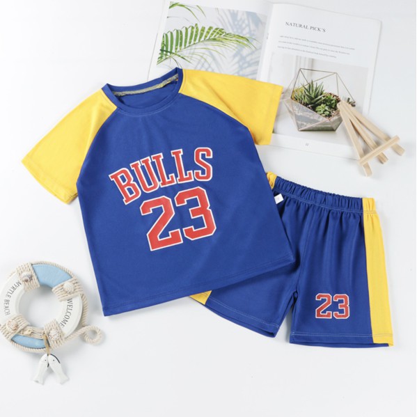 Đồ Bộ quần áo SPORT CÓ TAY FORM VỪA thể thao trẻ em bé trai mùa hè đục lỗ thoáng khí Nowship HCM