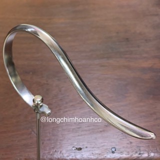 Móc Inox Bản lớn Trơn Lồng Than Lửa Chào Mào