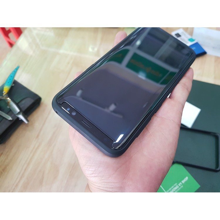 KÍNH CƯỜNG LỰC FULL KEO SẤY TIA UV SAMSUNG S7E S8 S8 PLUS S9 S9 Plus Note 8 Note 9 ( Cảm ứng cực nhạy )