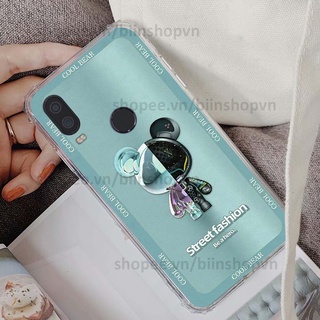 Ốp Vsmart Active 1 / Active 1 Plus / Active 1+ hình gấu bear brick đẹp độc lạ, thời trang, cá tính