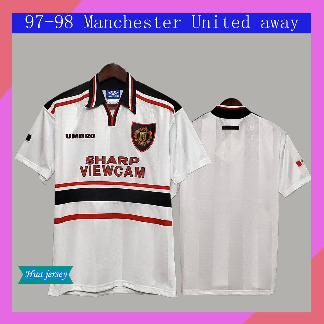 Áo Thun Đá Banh Đội Tuyển Manchester United Away 97-98
