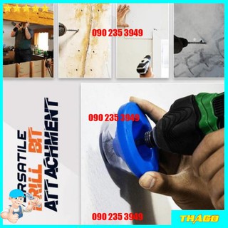 Đầu Bọc Chắn Bụi Mũi Khoan - Dụng cụ chống bụi máy khoan thông minh QE090