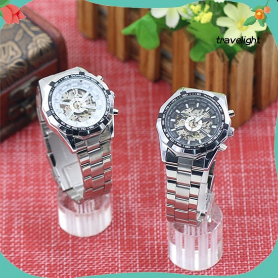 Đồng Hồ Cơ Chạy Kim Chất Liệu Thép Không Gỉ