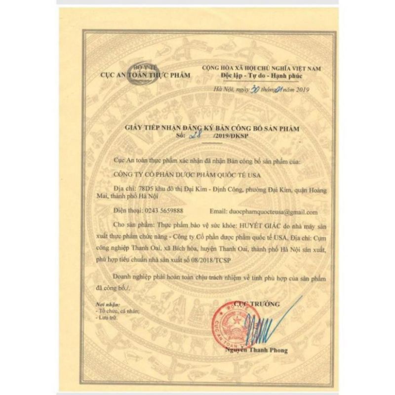 Cao HUYẾT GIÁC, Long Huyết - Hỗ trợ làm tan vết bầm tím, tụ máu, sưng đau do chấn thương va đập_Hộp 30 viên