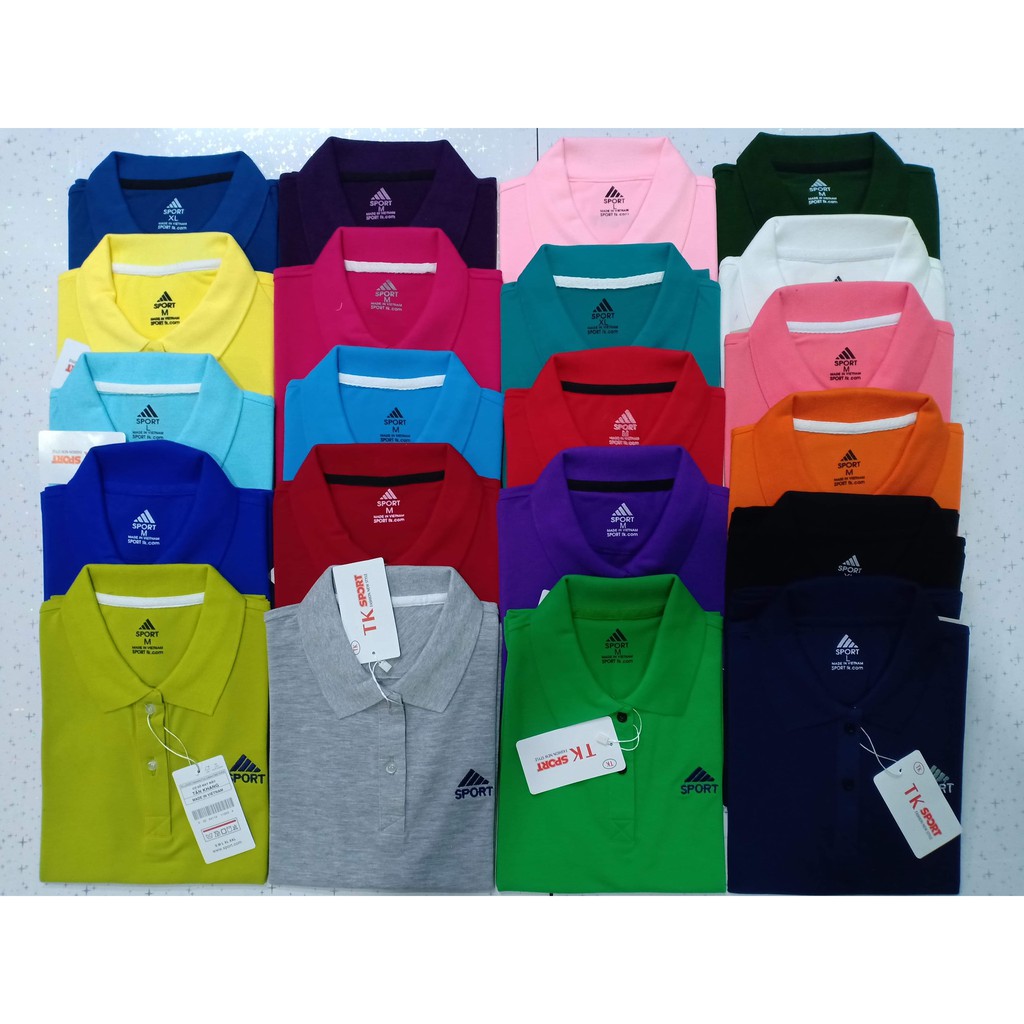 Áo Thun Nữ Có Cổ Vải Cá Sấu Dày Mịn Co Giãn 4 Chiều Kèm Hình Ảnh Thật Có Size Đại | BigBuy360 - bigbuy360.vn