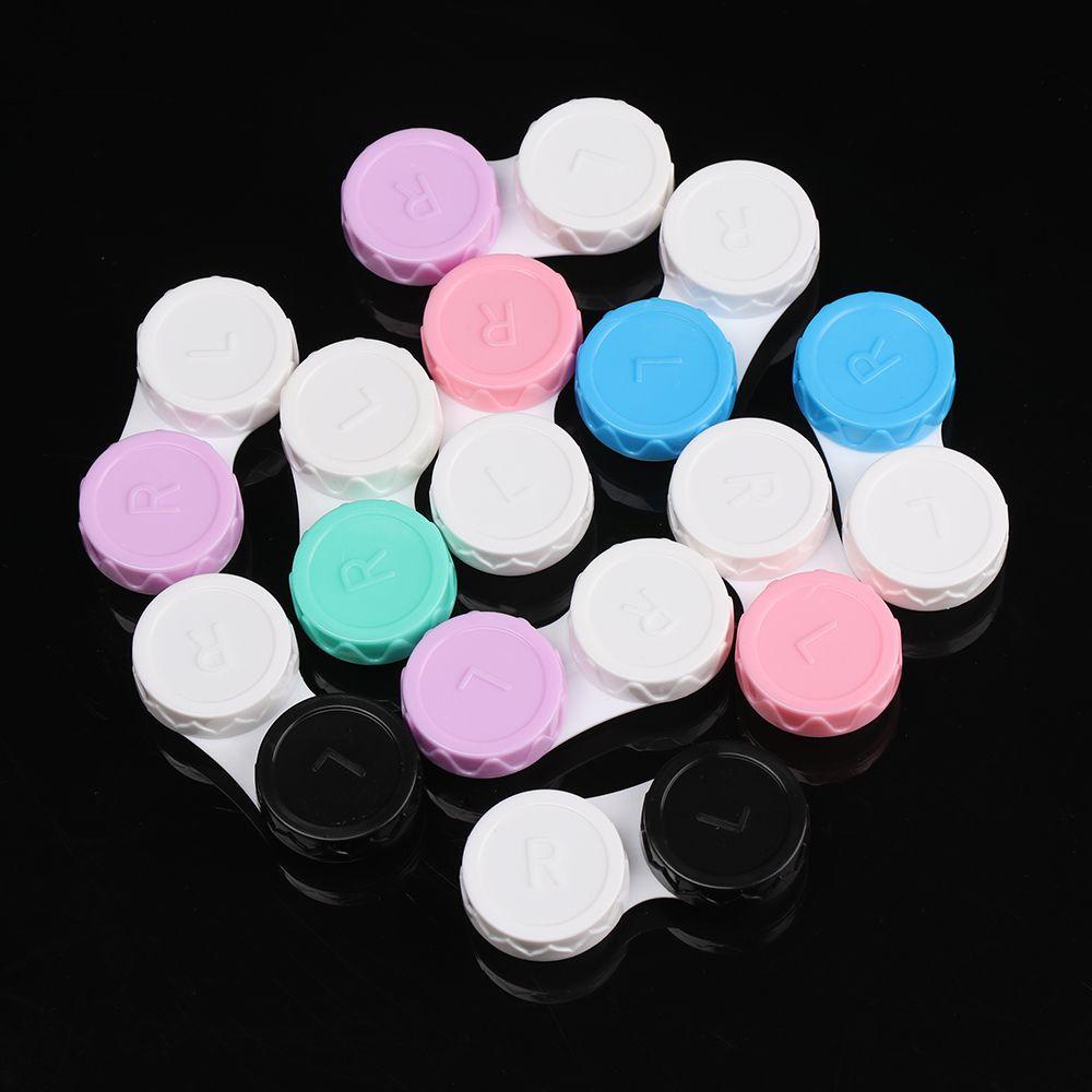 Set 20 Hộp Đựng Kính Áp Tròng Mini Tiện Dụng Khi Đi Du Lịch Giá Đỡ