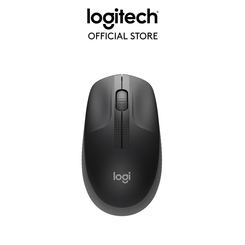 [Mã ELMALL10 giảm 10% đơn 500K] Chuột không dây Logitech M191 - USB, form to, cuộn chính xác, phù hợp PC/ Laptop