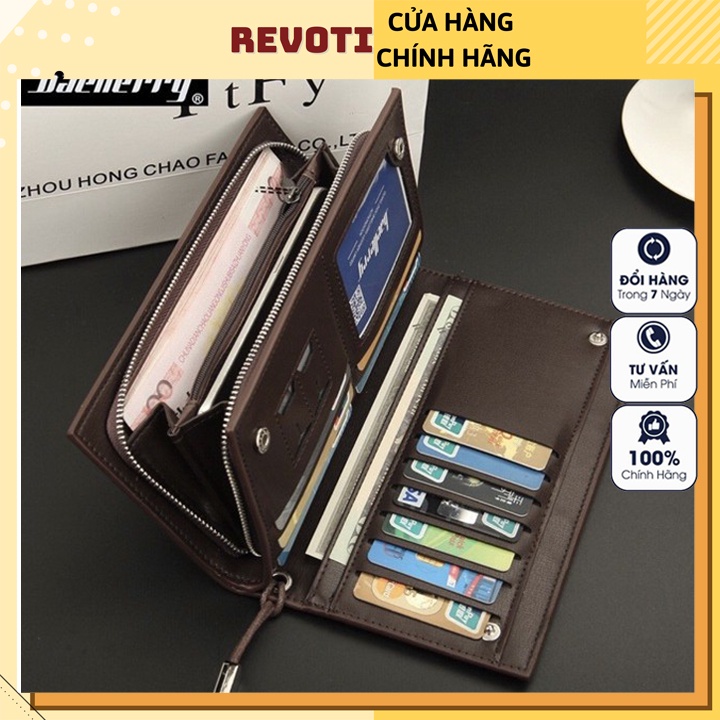 Ví Nam Cầm Tay Phong Cách Hàn Quốc Chất Liệu Cao Cấp Mềm Mại Dễ Vệ Sinh Phù Hợp Nhiều Phong Cách - Vi14