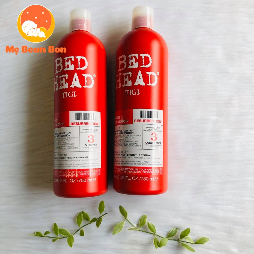 dầu gội xả TiGi Bed Head 750ML Của USA với dau goi tigi đỏ cho tóc hư tổn màu tím cho tóc dầu bết, xanh dương tóc rụng