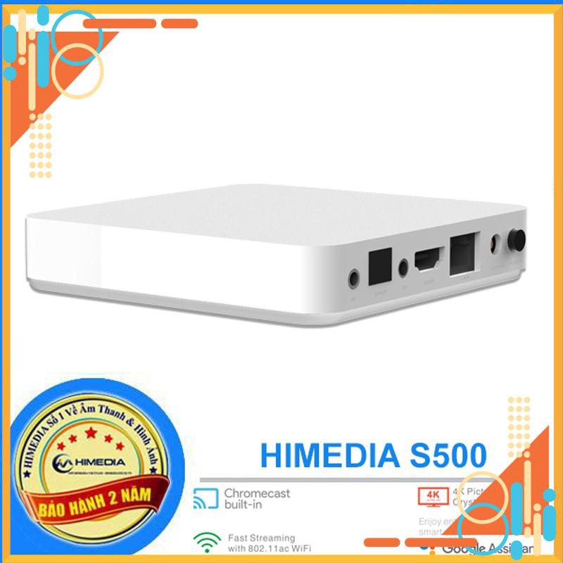 Android Tivi Box Himedia S500 - Android TV 9.0 Chính Chủ - Kèm Remote Voice