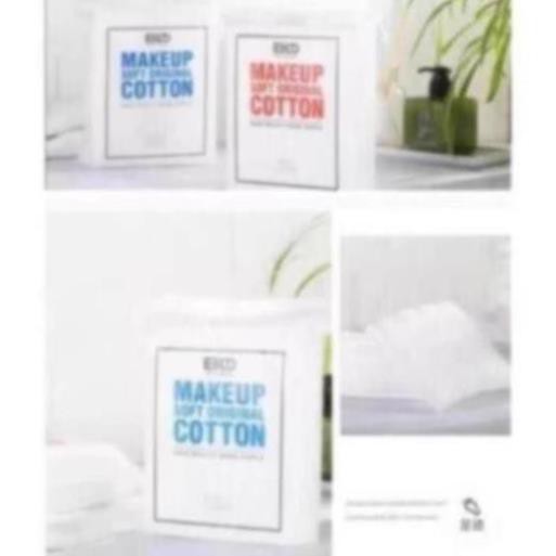 Bông tẩy trang cotton 100% Beauty Blend, bông tẩy trang 3 lớp dai siêu mịn, tiết kiệm ko xơ bông [Túi 200 miếng] - uri1