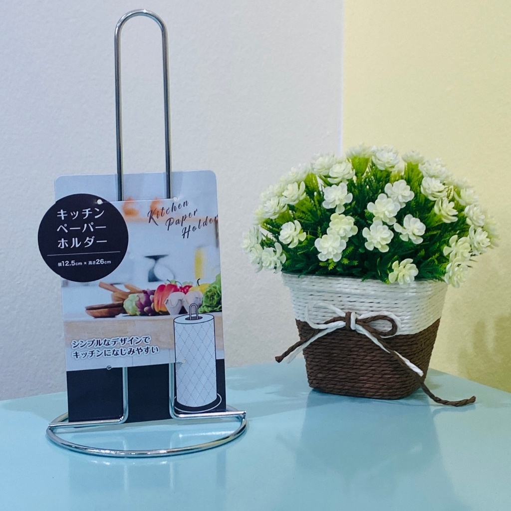 Giá để cuộn khăn giấy lau bếp chuyên dụng Nhật Bản, inox 304, chống gỉ, chống trơn trượt gọn gàng, tiện dụng