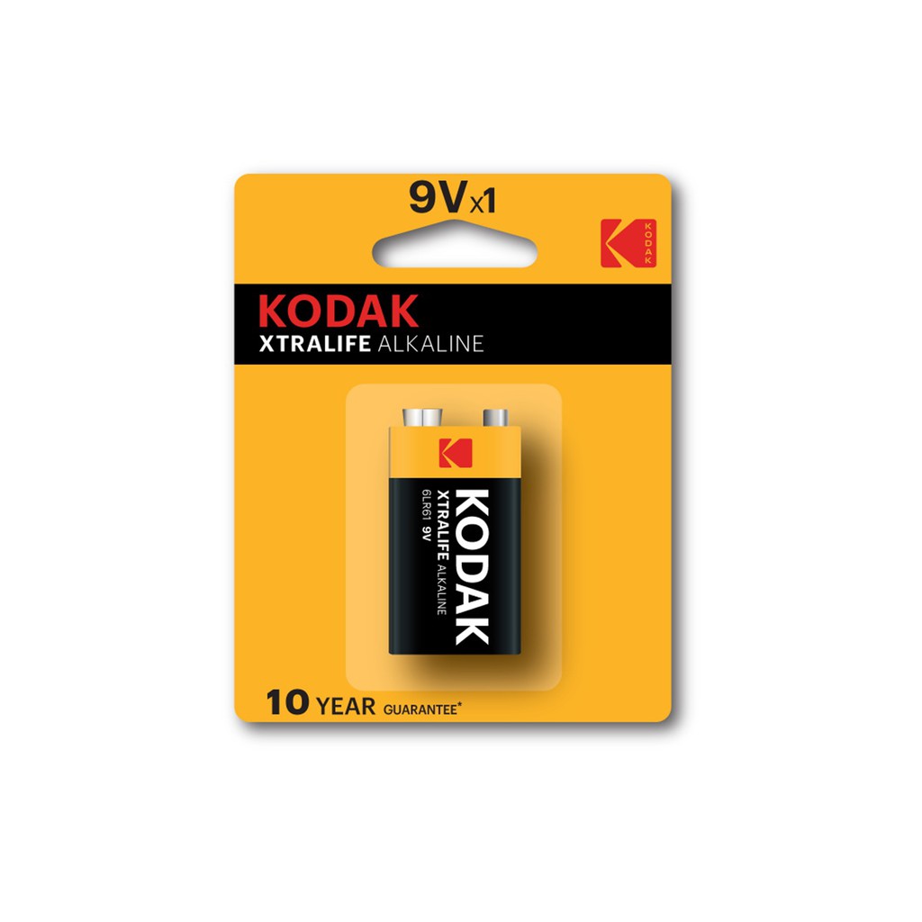 [Mã BMBAU50 giảm 7% tối đa 50K đơn 99K] Pin KODAK Alkaline 9V A Uncle Bills IB0162