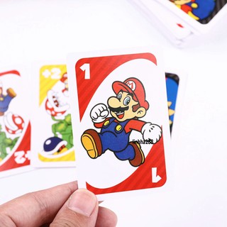 Bộ thẻ bài Uno: Super Mario độc đáo vui nhộn