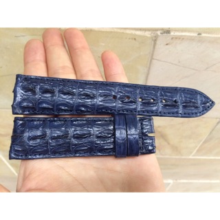 Dây Đồng Hồ Da Cá Sấu Gai Lưng Size 22-24
