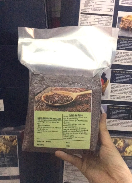 Hạt Lanh Cannada 1kg