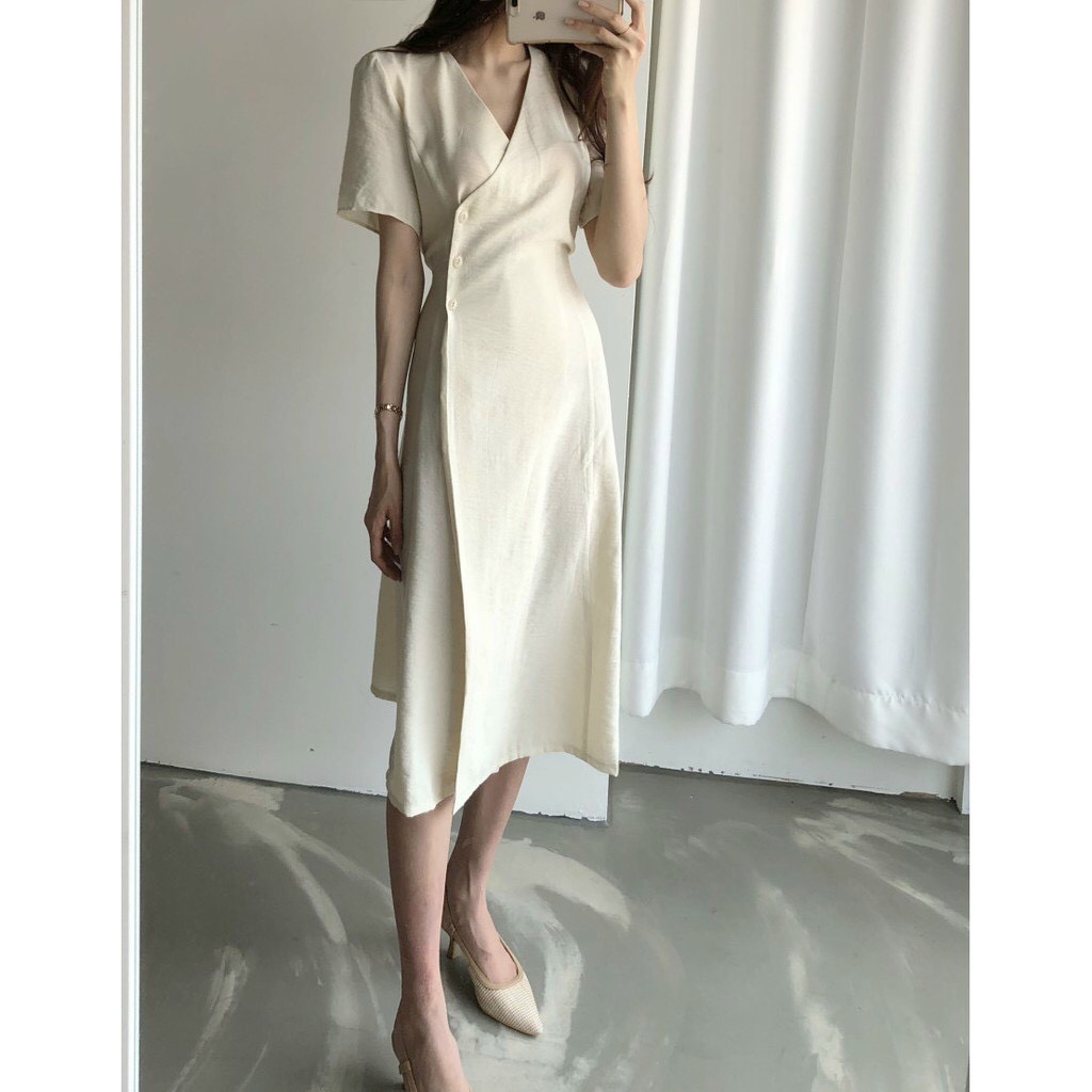 Váy nữ thiết kế dự tiệc, đầm nữ chất tơ mềm mại