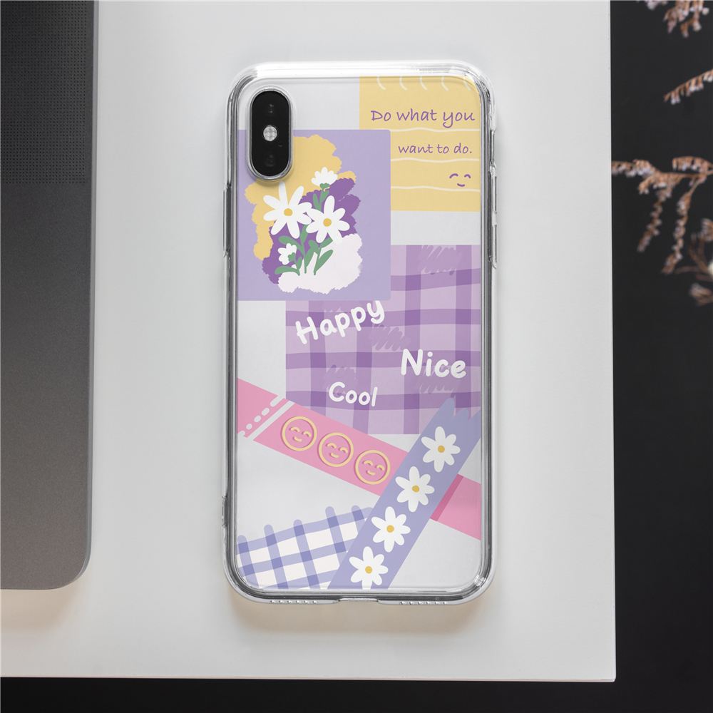 Samsung CASE Galaxy note 20 plus Galaxy note 20 Ultra Galaxy note 20 Galaxy note 9 8 Galaxy note 10lite 10 plus Galaxy note 10 5 4 3 Label happy nice cool Casing Phone Case Transparent Soft TPU Cover