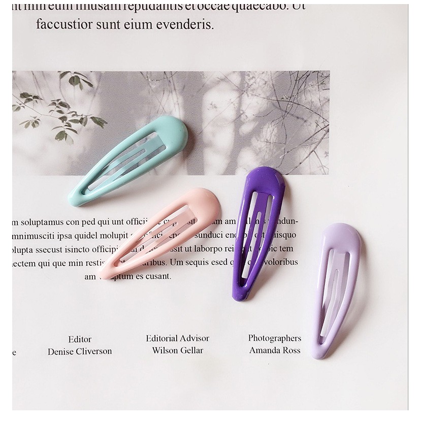Set 20 Kẹp Mái Nhiều Màu Năng Động Đáng Yêu Cho Bé