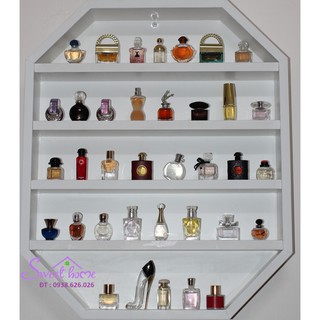 Kệ đựng nước hoa, sơn móng tay trang trí treo tường